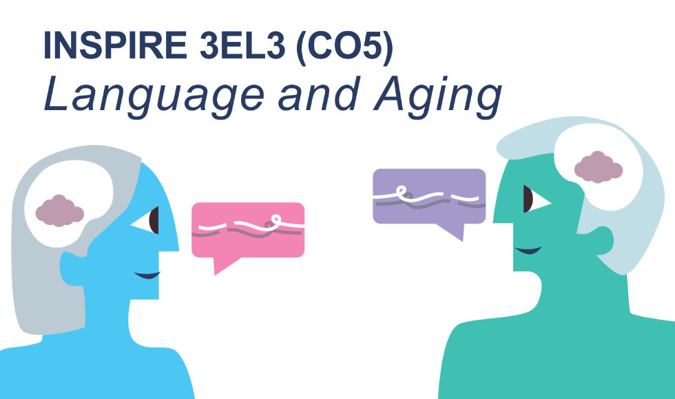Poster for course Inspire 3EL3, Language and aging